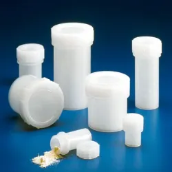 Schroefdop potten met deksels 90 ml | Ø 55 x 62 mm